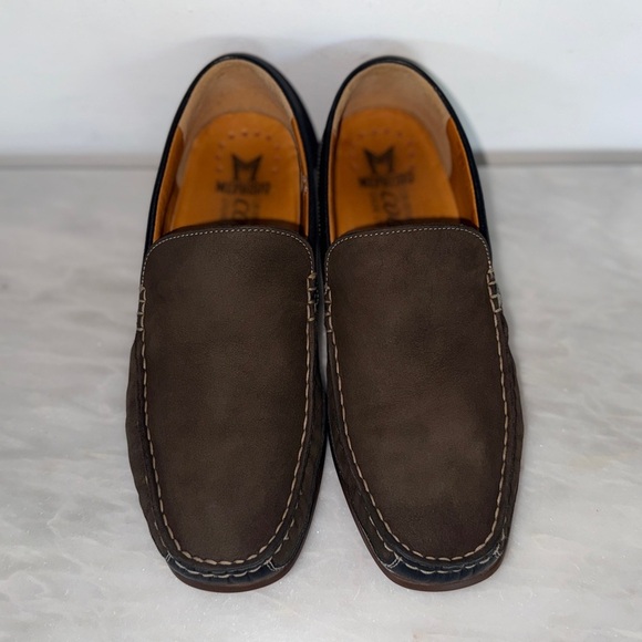 Mephisto Men’s Badaurd Cool-Air Leather Loafers Brown Nubuck Black Calf Size 9.5 main image 15